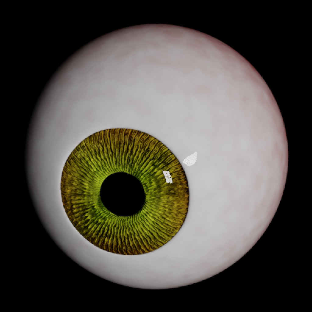 Semi-realistic eye preview image 1